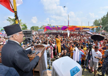 नेकपा एमालेले चुनावी सभा पश्चिम नेपालबाट सुरु हुँदै